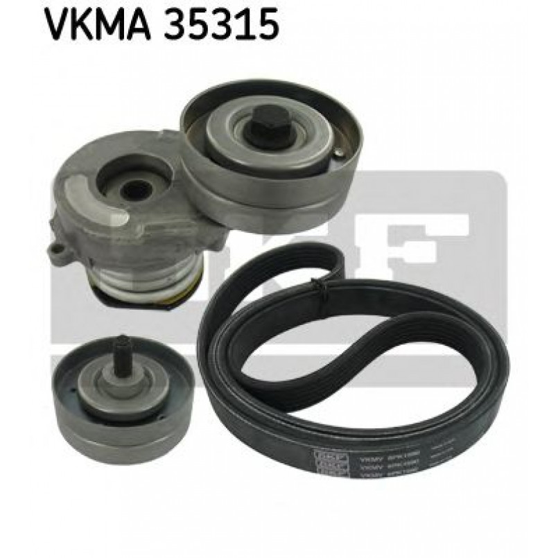 VKMA 35315 SKF Комплект доріжкового ремня (ролик, ремінь)